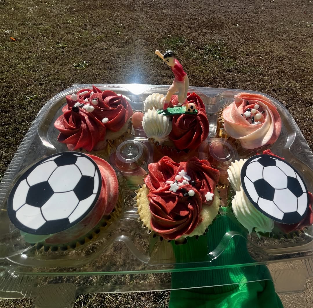 Soccer Cupcakes